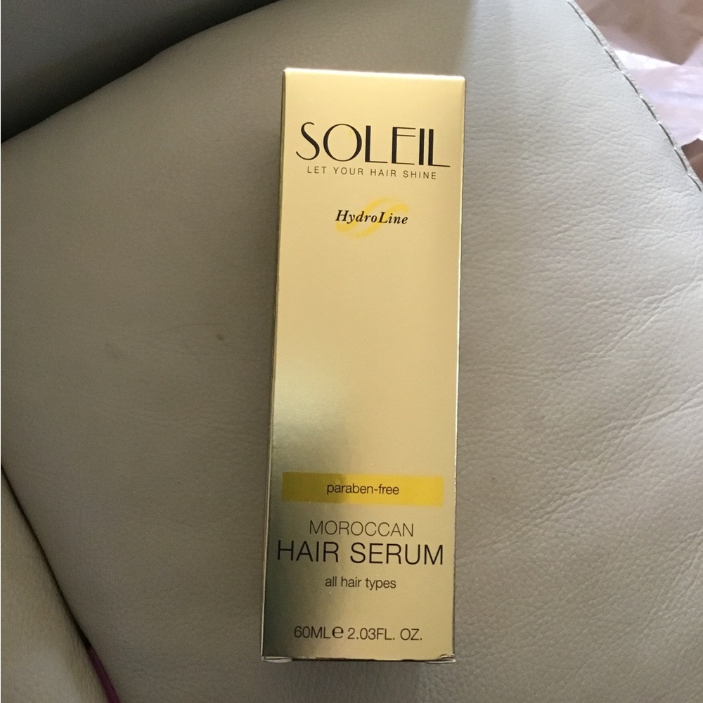 SOLEIL Hydroline Moroccan HAIR SERUM ~ all hair types ~ 60ml ~ NEW - Picture 2 of 4